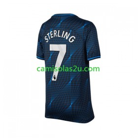Camisolas de futebol Chelsea Raheem Sterling 7 Equipamento Alternativa 2023/24 Manga Curta